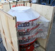 甘肅白銀防爆塑料振動(dòng)篩已發(fā)貨，請(qǐng)朱經(jīng)理注意查收！